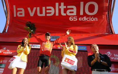 Vuelta: tappa a David Lopez, Anton resta leader