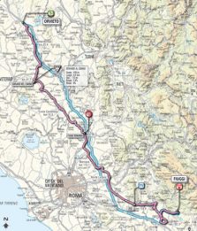 Giro, mordi e Fiuggi: la sesta tappa una manna per lo sprint