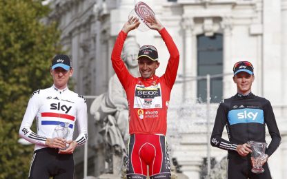 Cobo è l'eroe della Vuelta 2011. In trionfo a Madrid