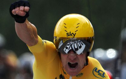 Wiggins cannibale: prende crono e Tour. Nibali è sul podio