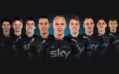 Alla conquista del Tour, Team Sky: ecco i magnifici nove