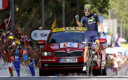 Contador prova ad attaccare Froome, a Gap vince Rui Costa