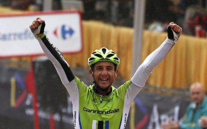 Vuelta, sotto il diluvio trionfa Ratto. Nibali sempre leader