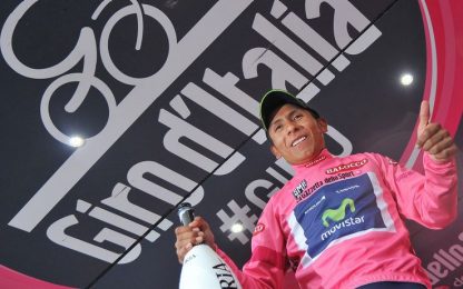 Giro, lo Zoncolan accende la festa rosa di Nairo Quintana