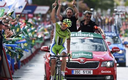 Vuelta, primo acuto azzurro: De Marchi vince ad Alcaudete