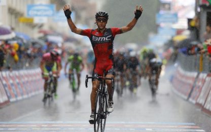 A Vicenza vince Gilbert, Contador guadagna ancora su Aru
