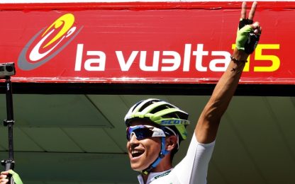 Vuelta, Chaves vince e si riprende la maglia rossa