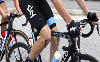Frattura al piede, Froome si ritira dalla Vuelta