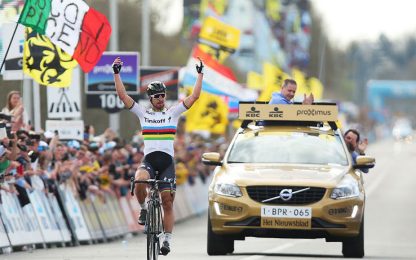 Sagan mette le mani anche sul Fiandre, annullato Cancellara