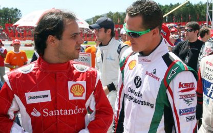 Ferrari-Schumi, già aria di sfida: "Proveremo a batterlo"