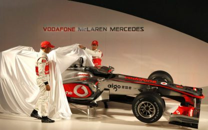 F1, presentata la McLaren MP4-25: "Puntiamo al titolo"