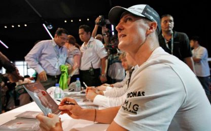 F1, Schumacher: ''Tanti progressi anche se poco visibili''