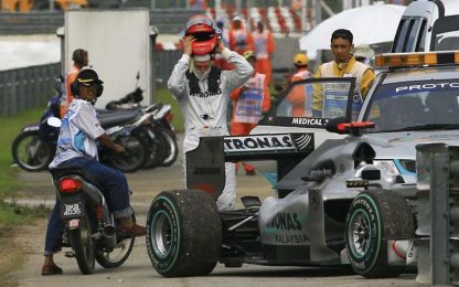 Malesia, Schumacher: ''Ho fatto il meglio che potevo''