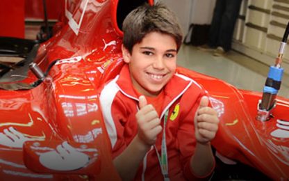 La Ferrari pensa già al futuro: ingaggiato un undicenne