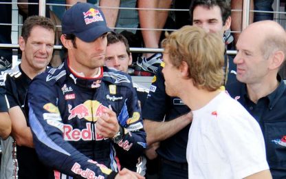 Red Bull, Webber firma la pace: Vettel non è un nemico...