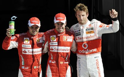 Monza, il via alle 14. Pole di Alonso, Massa è terzo
