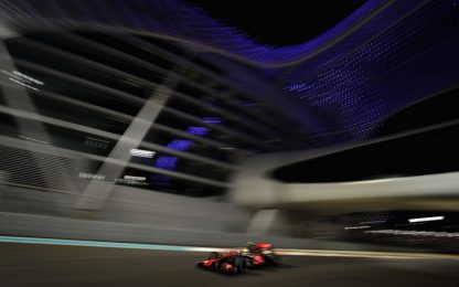 Abu Dhabi, Hamilton domina le libere. Poi Vettel e Alonso