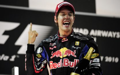 Vettel, il più giovane di sempre: sono campione, incredibile