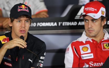 Vettel è offeso: "Alonso non si è complimentato con me"