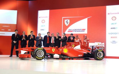 La Ferrari cambia ancora nome: sarà ''150° Italia''