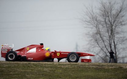 Ferrari, tocca a Massa. Il brasiliano in pista con la F150