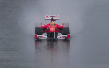 Test Montmelò, vince la pioggia. Alonso: "Siamo pronti"