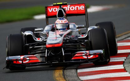 Melbourne: le McLaren volano nelle libere, terzo Alonso