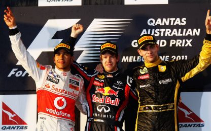 Ancora Vettel, trionfo Red Bull a Melbourne. Alonso quarto