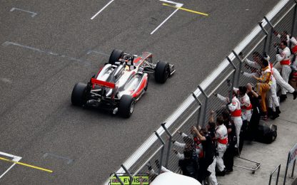 F1, Hamilton un fulmine a Yeongam. Terza fila per la Ferrari