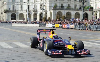 Red Bull Show a Torino e la città diventa un autodromo