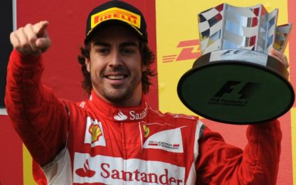 Alonso giura amore eterno alla Ferrari: insieme fino al 2016