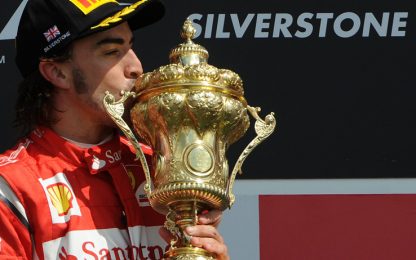 Alonso re d'Inghilterra, la Red Bull si inchina alla Ferrari