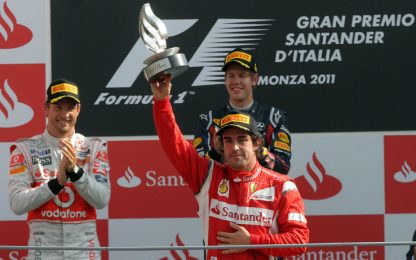 Monza, ancora dominio Vettel. Alonso chiude terzo
