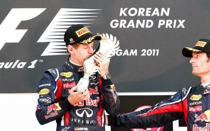 Red Bull, Vettel 10 e lode: "Tutto perfetto, grazie Renault"