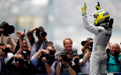 Gp Cina, la prima volta di Rosberg: "Una gara incredibile"