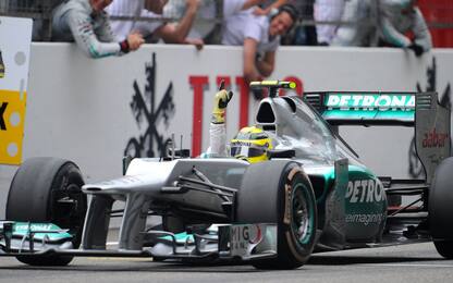 Cina, trionfa Rosberg. Male le Ferrari: Alonso 9°, Massa 13°