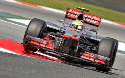 Gp Spagna, Hamilton squalificato: pole a Maldonado