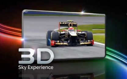 La F1 in 3D a Barcellona: su Sky lo show degli ultimi test