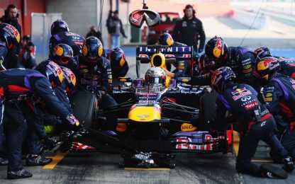 La Red Bull non sbatte le ali. Vettel: "Nessun dramma"