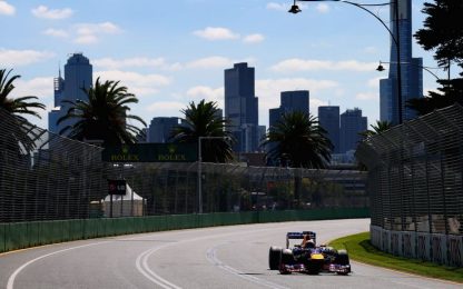Melbourne, è subito Red Bull. Vettel domina le libere