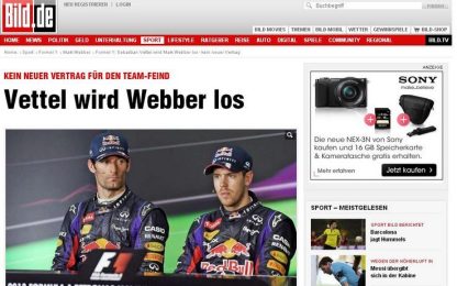 Divorzio Red Bull-Webber? Il team: "E' una speculazione"