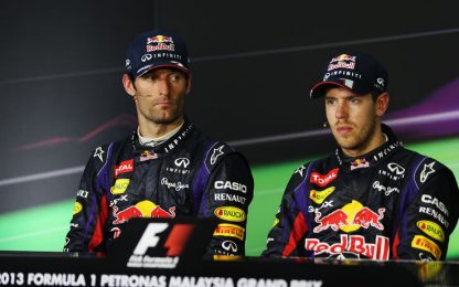 Red Bull, Vettel-Webber: basta ordini di scuderia