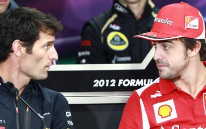 Alonso-Webber, alleanza in vista? I due a cena a Dubai...