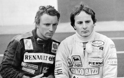 Ferrari, Arnoux torna in pista. Sulla 312 T4 di Villeneuve