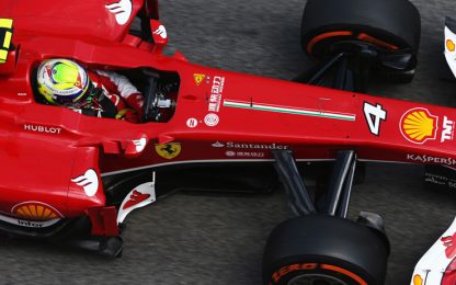 Tanta Ferrari al Montmeló: Massa vola nelle Libere 3