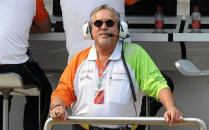 Force India, Mallya sbotta: "Non dimenticatevi di noi"