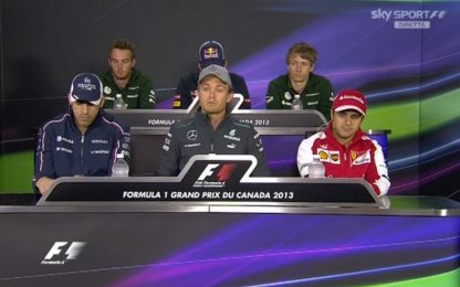 Gp Canada, Massa: "Cerchiamo il riscatto". Rosberg cauto