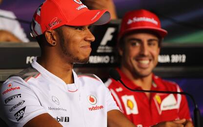 Volanti d'oro 2013: è pole position per Hamilton € Alonso