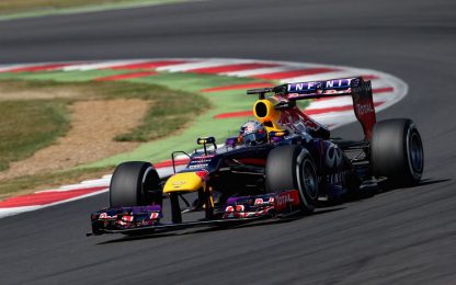 Test Silverstone, il più veloce è Vettel. Sorpresa Sutil
