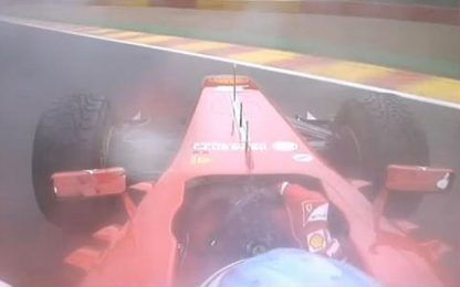 Ferrari, maledetta pole. Alonso: "Succede con un meteo così"